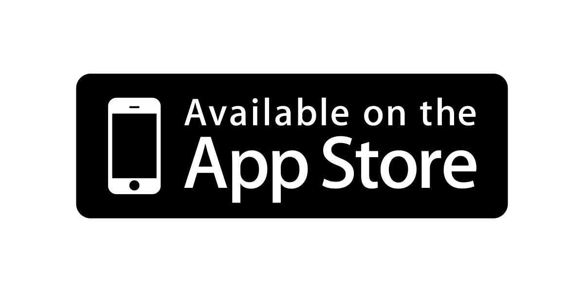 available at the app store button