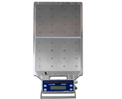 The LTR788™ Dual Wheel Load Scale features a platform height of just 0.86" (22 mm) weighs only 39 lb.