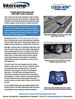 Portable Weigh In Motion Enforcement Scales